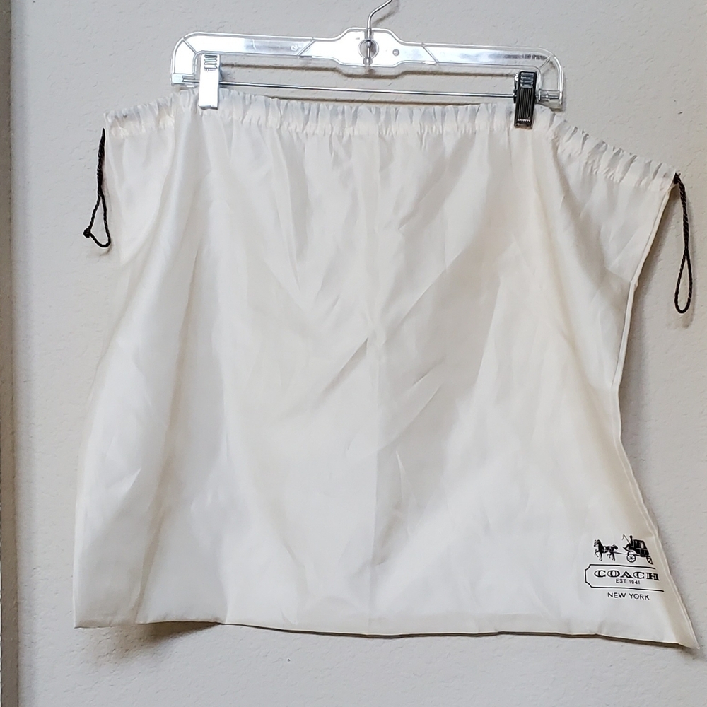 Coach Large Handbag Dust Cover.